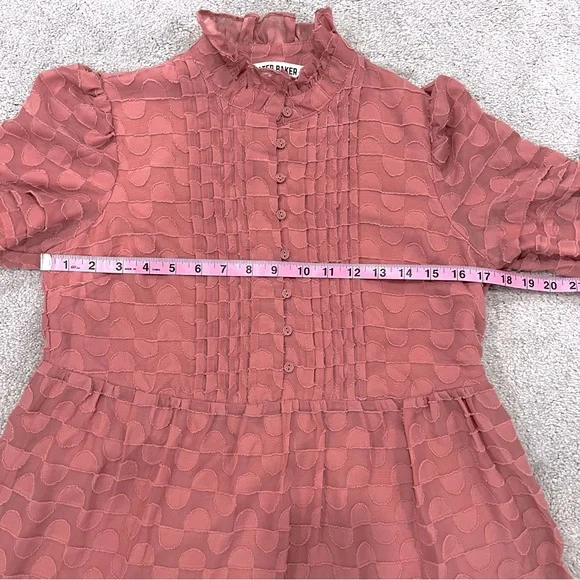 Walter Baker Ella Textured Mini Dress Women’s Sz XS - Picture 8 of 11